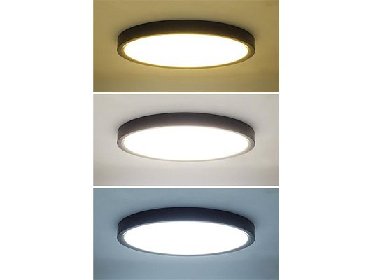 Svítidlo stropní SOLIGHT WO8018 Estela Black 36W