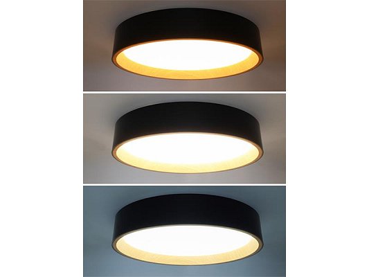 Svítidlo stropní SOLIGHT WO8016 Larios Black 48W