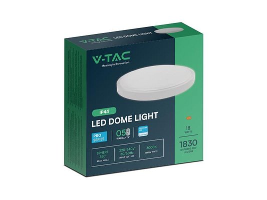 Svítidlo stropní V-TAC VT-8618 Round 18W Samsung chip