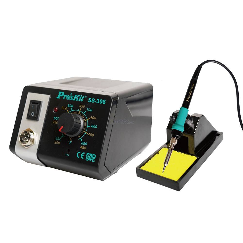 Analogová pájecí stanice 230VAC/75W, 200-480°C