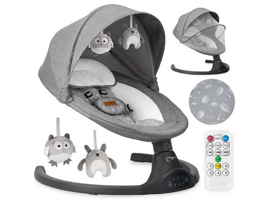 Houpátko MOMI Lami Dark Grey