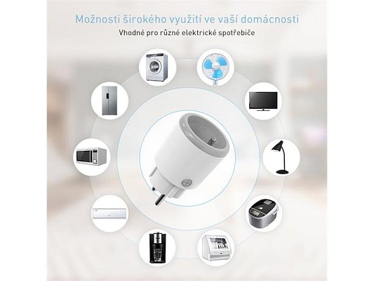 Smart zásuvka CEL-TEC A2-C WiFi Tuya
