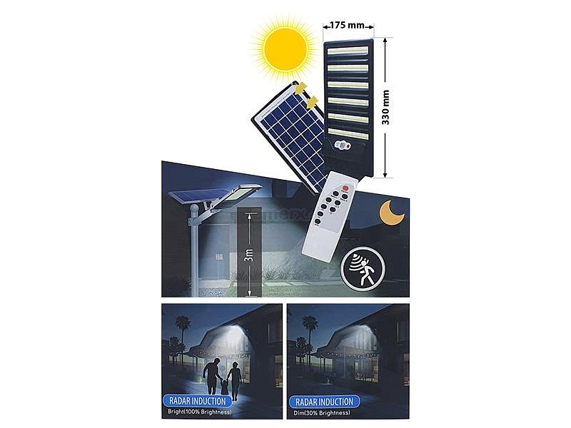 Svítidlo solární TRIXLINE TR 381S PIR