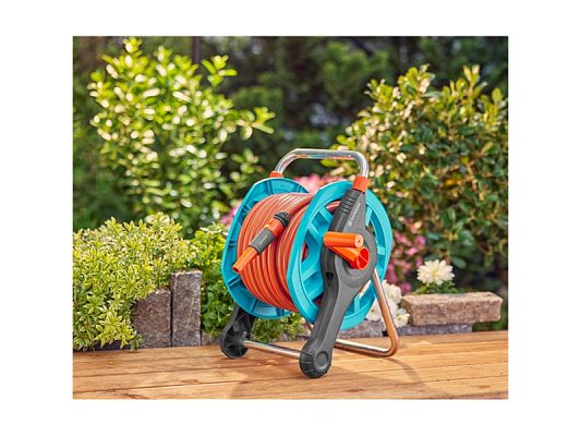 Naviják s hadicí nástěnný GARDENA 18982-29 Basic 25m sada