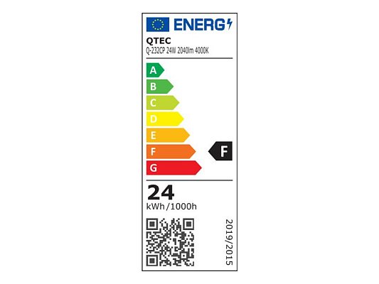 Svítidlo stropní QTEC Q-232CP 24W