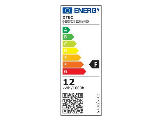 Svítidlo stropní QTEC Q-234CP 12W