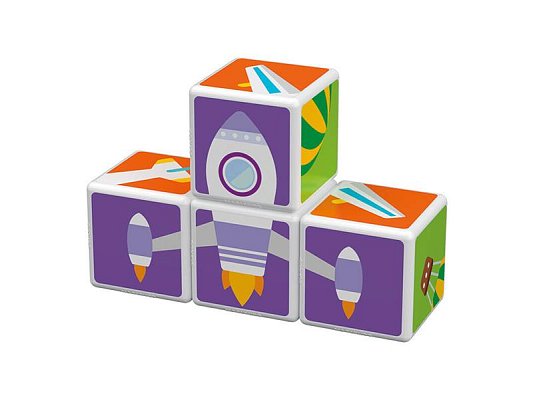 Dětské kostky GEOMAG GEO-122 magnetické 4ks