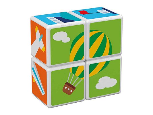 Dětské kostky GEOMAG GEO-122 magnetické 4ks