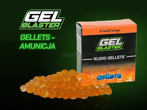 Náplň GEL BLASTER Gellets 10K Orange