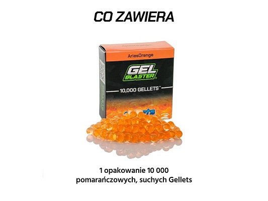 Náplň GEL BLASTER Gellets 10K Orange