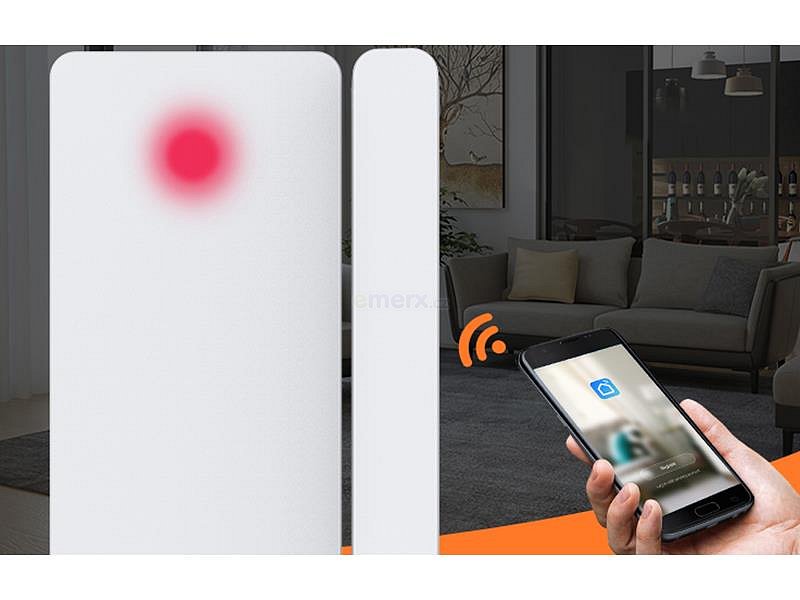Smart detektor na dveře/okno NEO NAS-DS05BH ZigBee Tuya