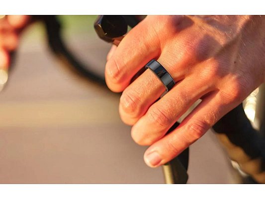 Smart ring COLMI R02 Black vel.8 18,1mm
