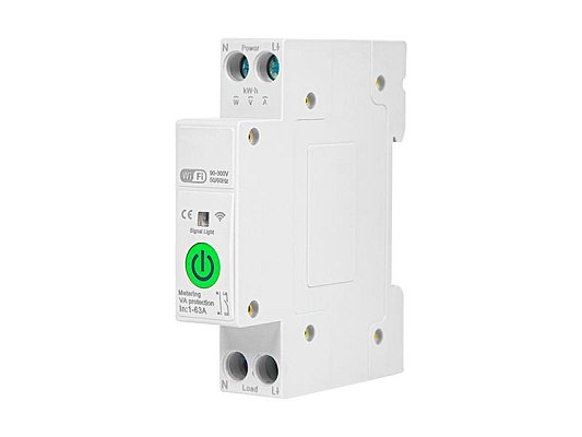 Smart meřič spotřeby na DIN lištu 72-097 WiFi Tuya