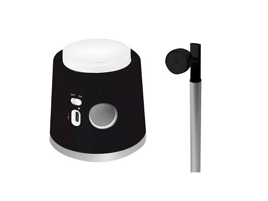 Lampa stolní SVENSSON Oslo 2v1 Black