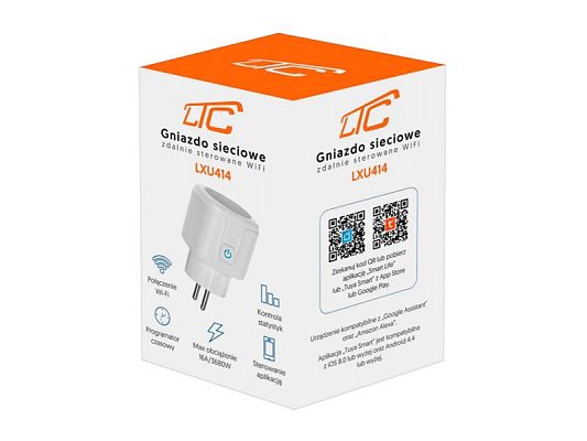 Smart zásuvka LTC LXU414 WiFi Tuya