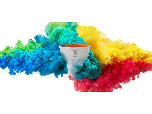 Smart LED žárovka GU10 6W RGB+CCT IMMAX NEO 07724C WiFi Tuya sada 3ks