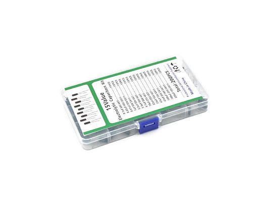 Sada elektrolytických kondenzátorů 200ks (0,1uF - 220uF)