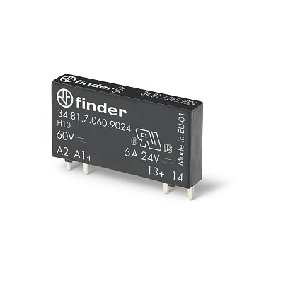 SSR relé 12VDC, 24(1,5-33)VDC/6A 1x spínací