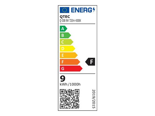 Svítidlo pod linku QTEC Q-30B 9W LED BATTEN LIGHT