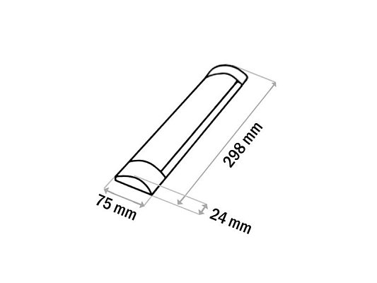 Svítidlo pod linku QTEC Q-30B 9W LED BATTEN LIGHT