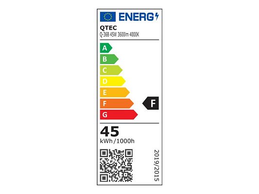 Svítidlo pod linku QTEC Q-36B 45W LED BATTEN LIGHT