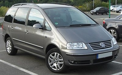 Plastové lemy blatníků VW Sharan 2000 - 2009