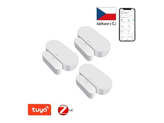 Smart sada detektorů na dveře/okno IMMAX NEO 07518C ZigBee Tuya