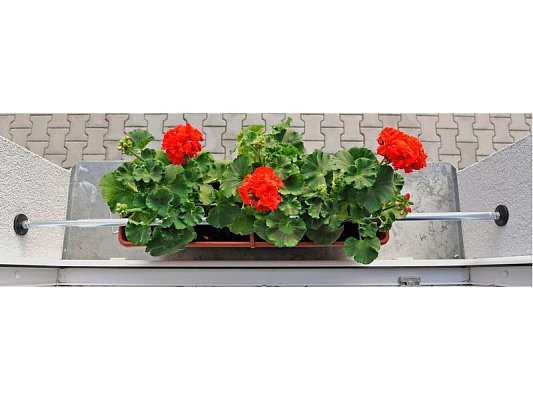 Držák truhlíku na parapetu AGRO 165 - 240 cm