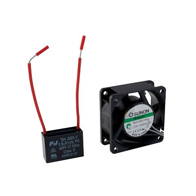 115V/185mA; 3,6W; 60x60x25mm; 4200 RPM; 31dB; VAPO MagLev