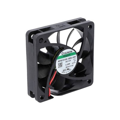 12V/213mA; 2,28W; 60x60x15mm; 5400 RPM; 36,2dB; VAPO MagLev