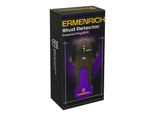 Stavební detektor ERMENRICH Ping SD20 Violet