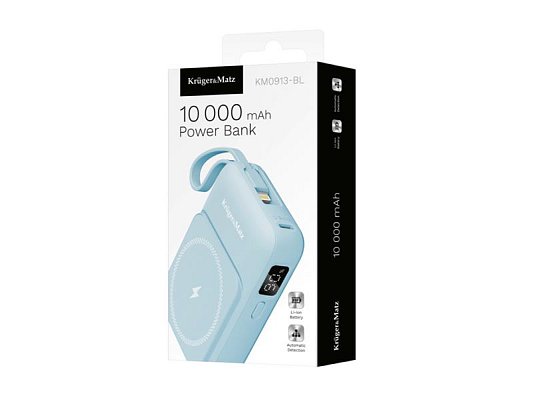 PowerBank KRUGER & MATZ KM0913-BL MagSafe 10000mAh