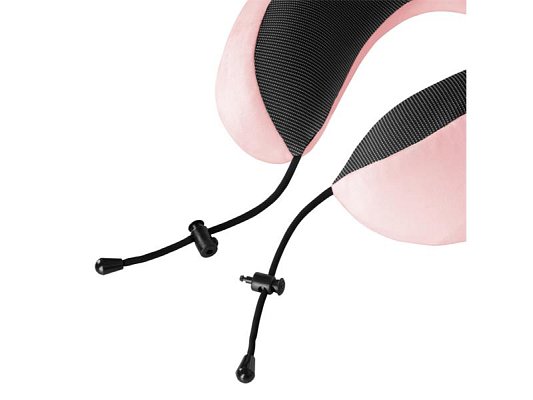 Polštář cestovní REBEL RBA-5003 Memory Pink