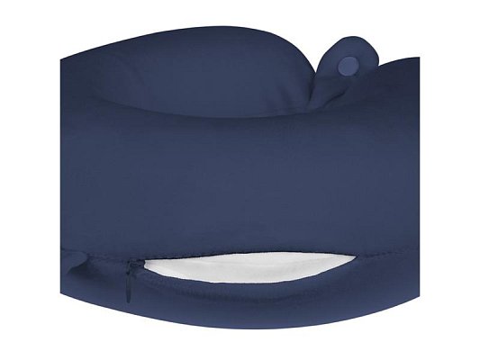 Polštář cestovní REBEL RBA-5002 Memory Blue