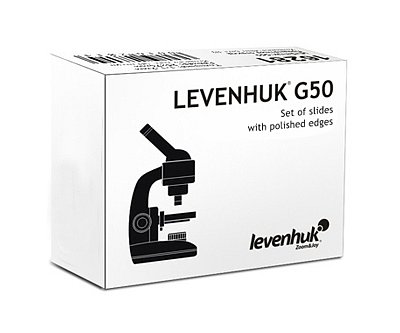 Sada podložních skel LEVENHUK G50 50ks