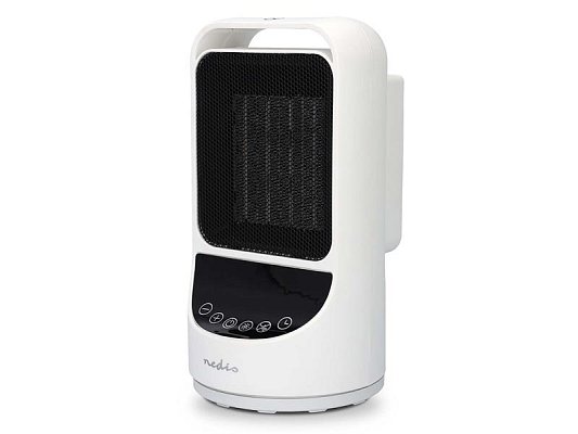 Smart teplovzdušný ventilátor NEDIS HTFA22WTW keramický WiFi Tuya