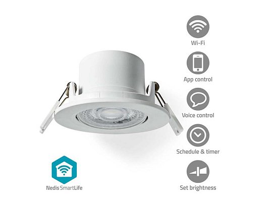Smart LED svítidlo NEDIS WIFILCS10WT 40W WiFi Tuya