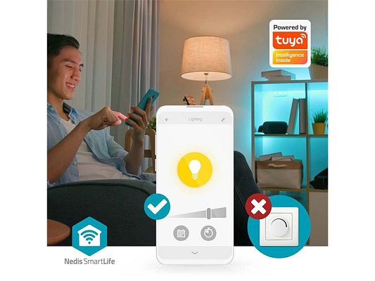 Smart LED svítidlo NEDIS WIFILCS10WT 40W WiFi Tuya
