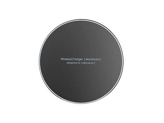 Nabíječka ALLOCACOC Wireless Charger Aluminium bezdrátová