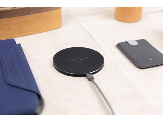 Nabíječka ALLOCACOC Wireless Charger Aluminium bezdrátová