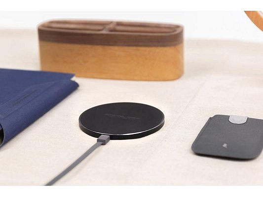 Nabíječka ALLOCACOC Wireless Charger Aluminium bezdrátová