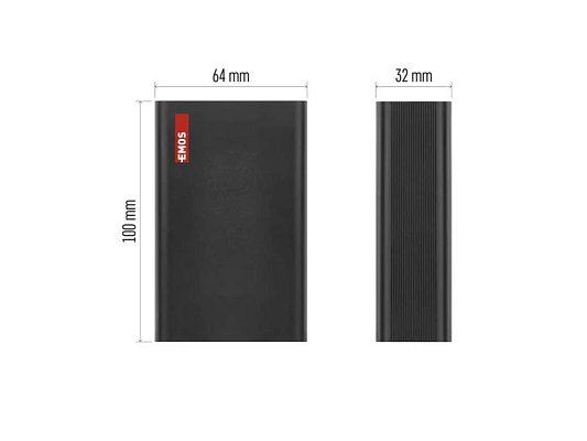 PowerBank pro notebooky EMOS NTBF20 20000mAh Black