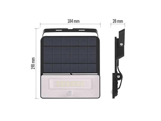 Svítidlo solární EMOS ZG122S Solo PIR