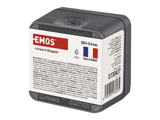 Ovladač tlačítkový EMOS D730427 Cyklone 1/0