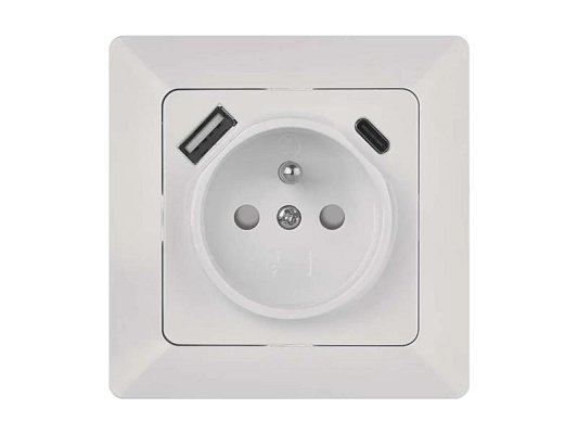 Zásuvka EMOS A6000.4 USB