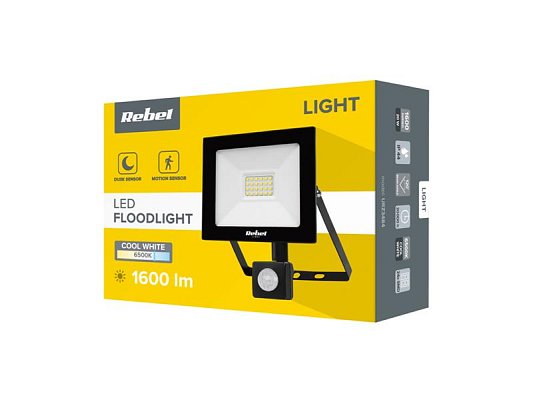 LED reflektor REBEL URZ3484-2 20W PIR