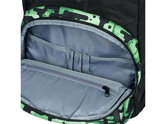 Batoh školní BAAGL Coolmate Green