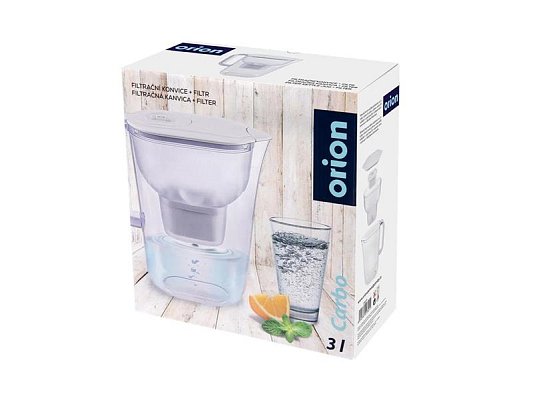 Konvice filtrační ORION Carbo 3l White