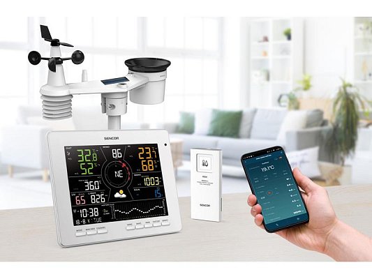 Meteostanice SENCOR SWS 16600 WiFi Tuya