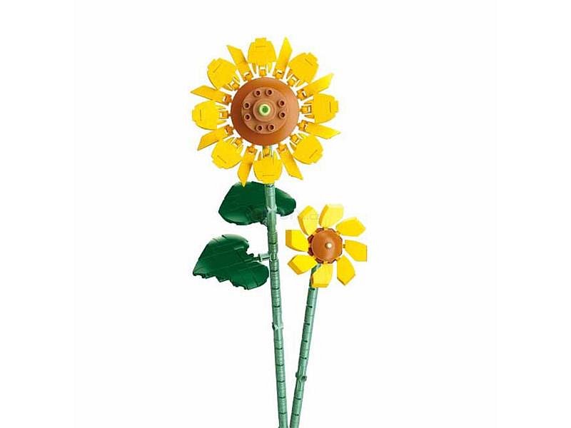 Stavebnice SLUBAN Flowers Slunečnice ve váze